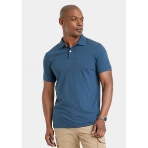 NEW Goodfellow & Co. Men's Every Wear Loring Dark Blue Polo Shirt